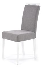 Комплект 2 стульев Halmar Clarion, серый/белый цена и информация | Стулья для кухни и столовой | 220.lv
