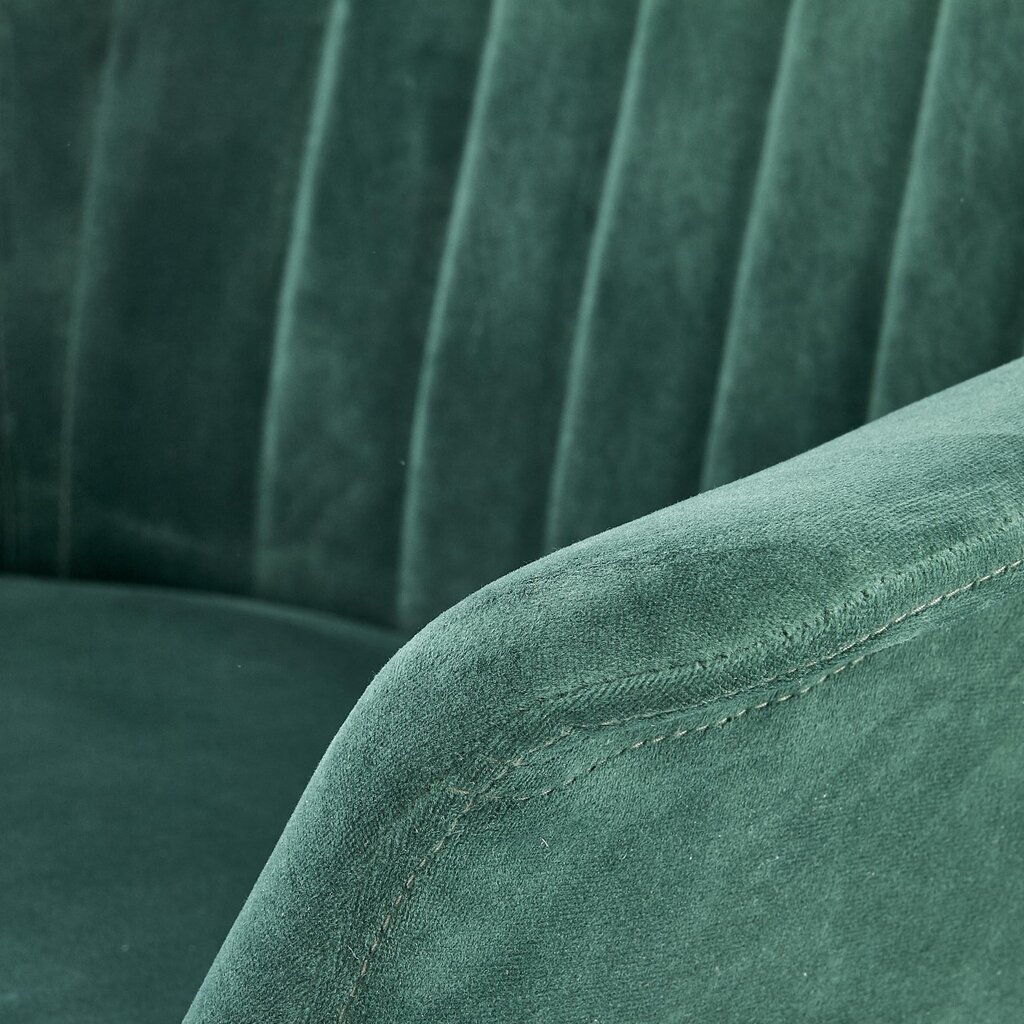 Dīvāns Elegance 2, zaļā/zelta krāsā цена и информация | Dīvāni | 220.lv