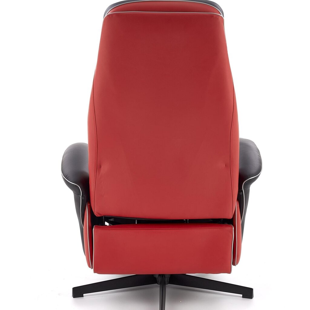 Krēsls Camaro, melns/sarkans cena un informācija | Atpūtas krēsli | 220.lv