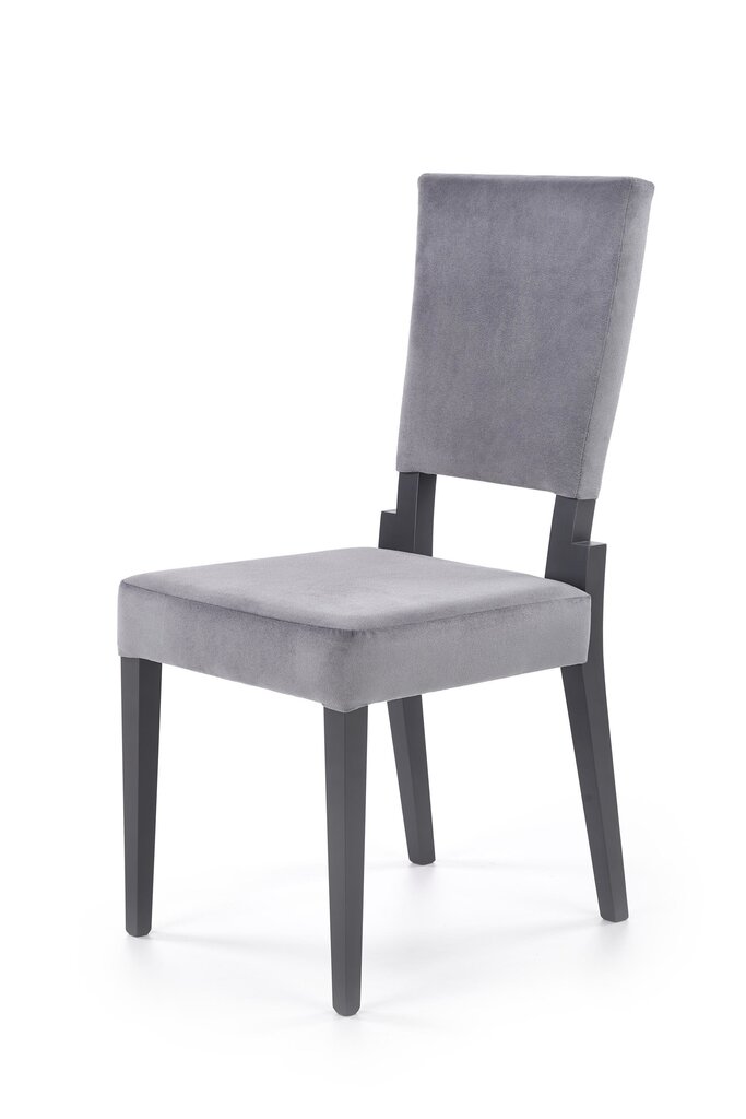 2-vu krēslu komplekts Sorbus, pelēks / melns cena un informācija | Virtuves un ēdamistabas krēsli | 220.lv