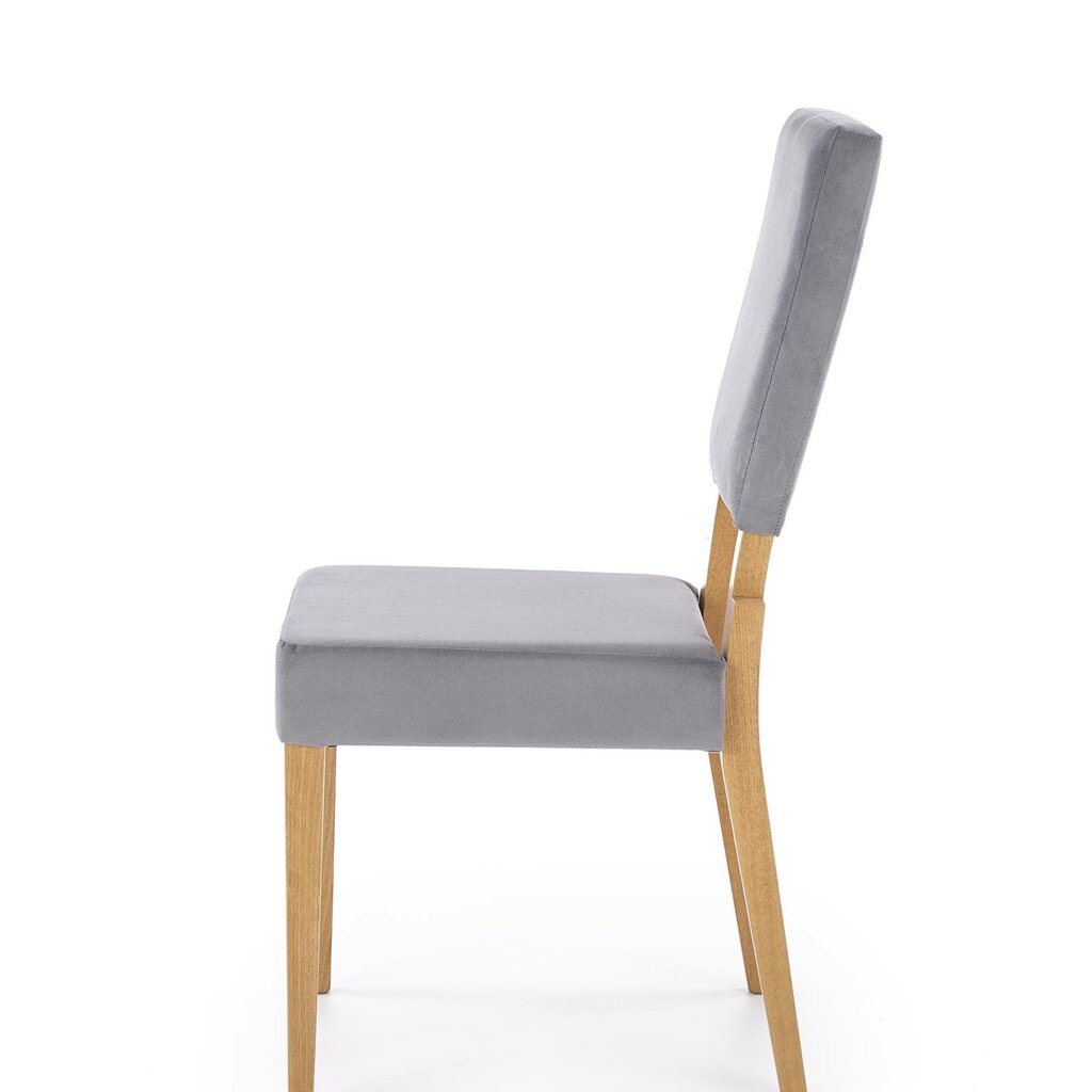 2-vu krēslu komplekts Sorbus, pelēks / ozola krāsa cena un informācija | Virtuves un ēdamistabas krēsli | 220.lv