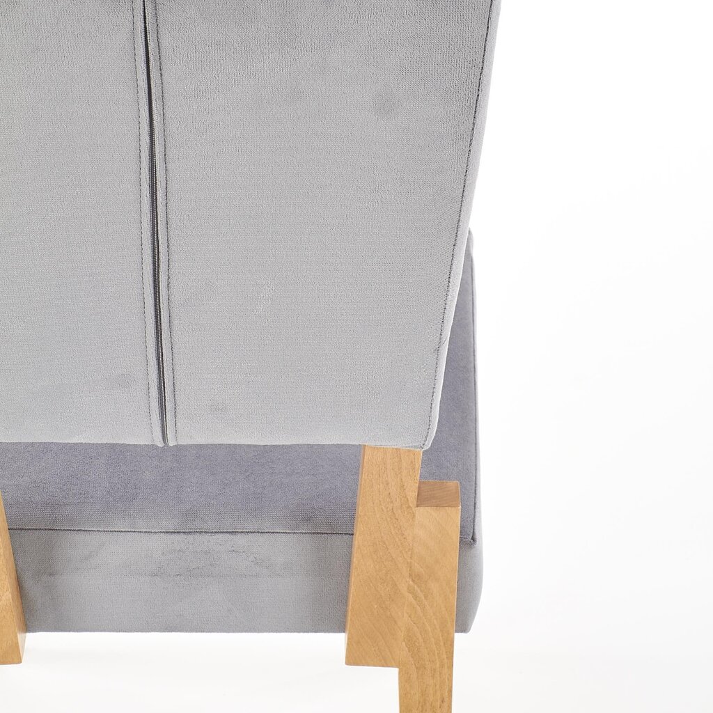 2-vu krēslu komplekts Sorbus, pelēks / ozola krāsa cena un informācija | Virtuves un ēdamistabas krēsli | 220.lv