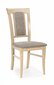 2 krēslu komplekts Konrad, ozola/smilšu krāsa cena un informācija | Virtuves un ēdamistabas krēsli | 220.lv
