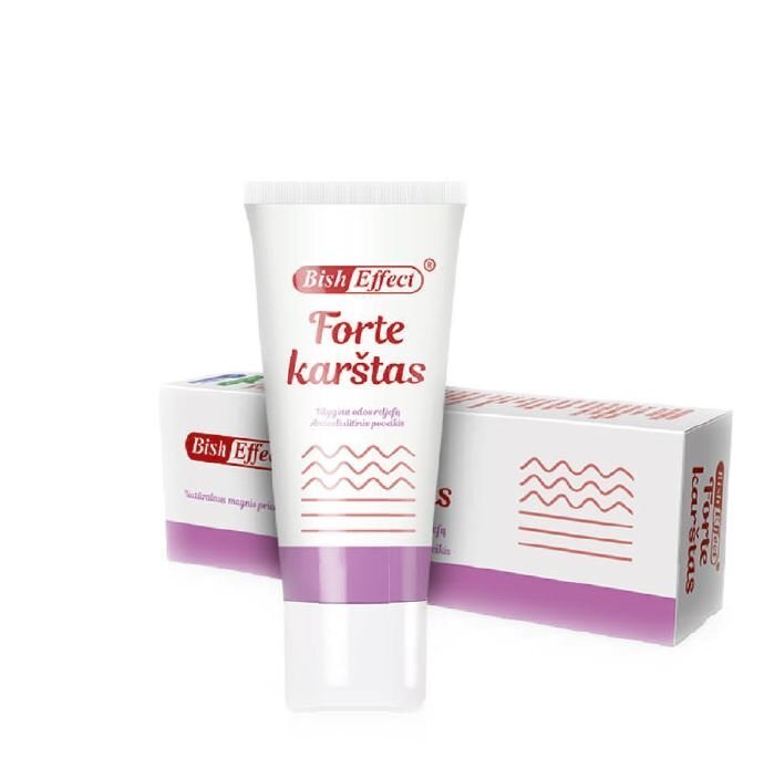 Bišofīta ādas kopšanas gels "BishEffect Forte karsts" 75 ml цена и информация | Pretcelulīta līdzekļi, kosmētika ādas nostiprināšanai | 220.lv