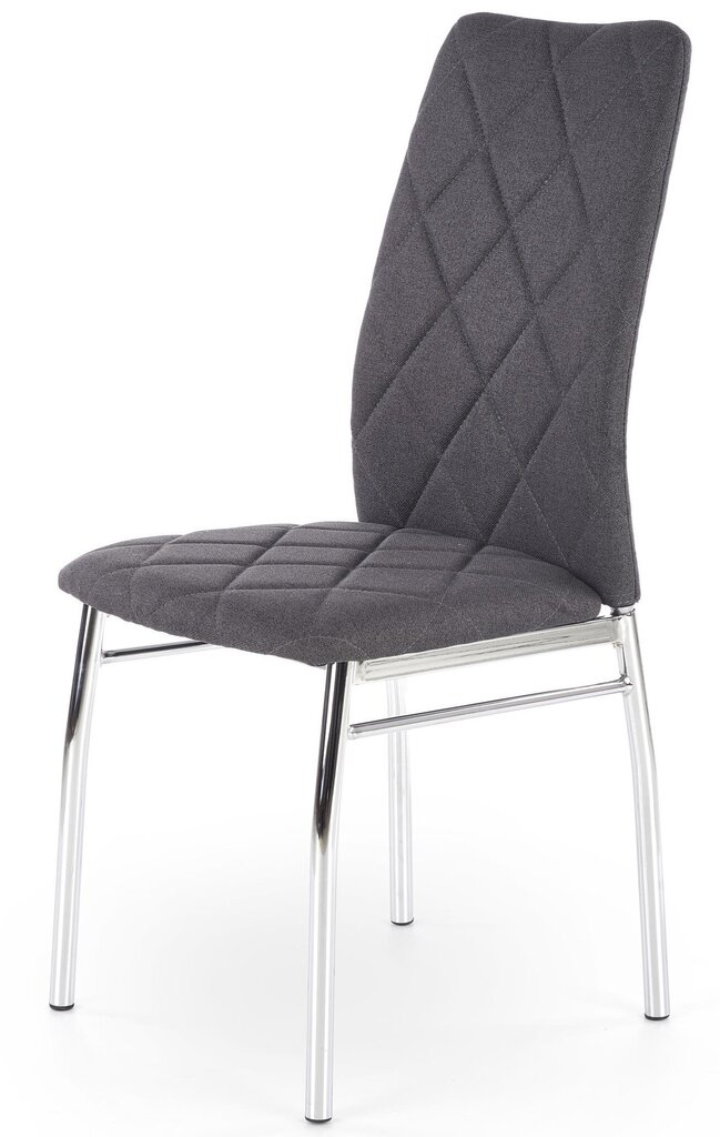 4-krēslu komplekts K309, tumši pelēks cena un informācija | Virtuves un ēdamistabas krēsli | 220.lv