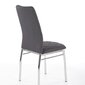 4-krēslu komplekts K309, tumši pelēks cena un informācija | Virtuves un ēdamistabas krēsli | 220.lv