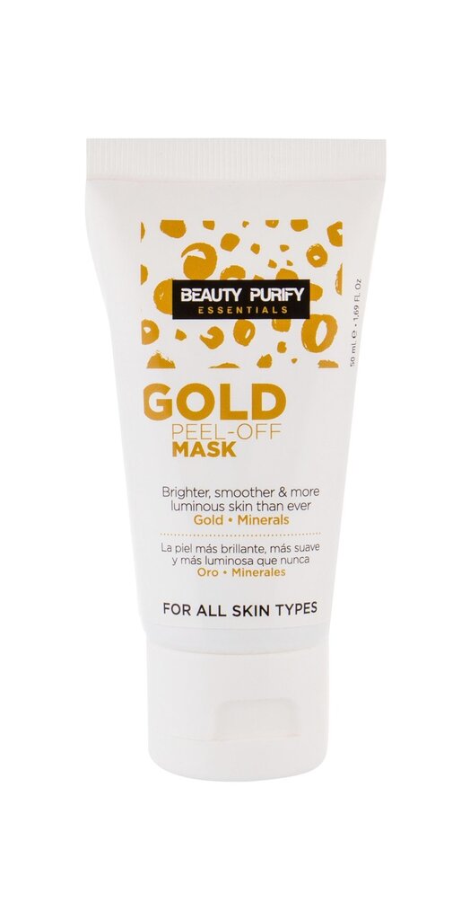 Izgaismojoša sejas maska Diet Esthetic Beauty Purify Gold Peel-Off 50 ml cena un informācija | Sejas maskas, acu maskas | 220.lv