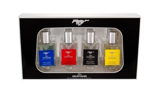 Smaržu komplekts Ford Mustang vīriešiem EDT 4 x 15 ml цена и информация | Мужские духи | 220.lv