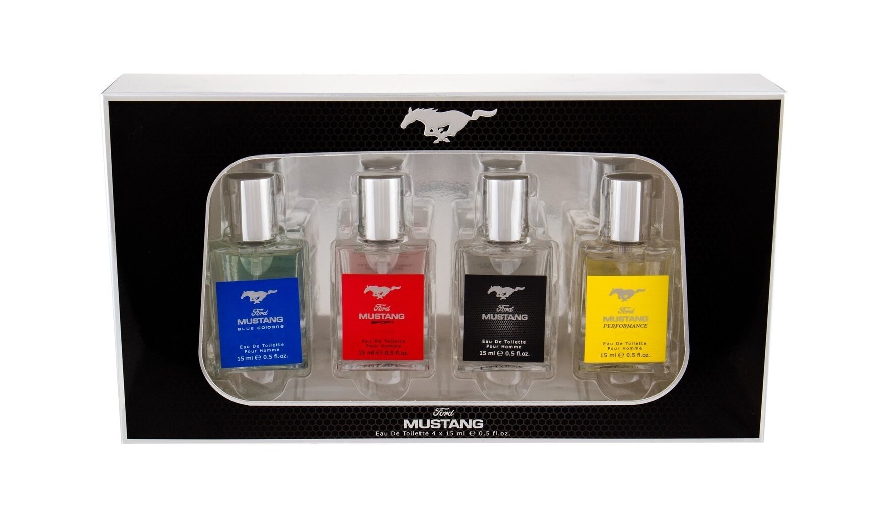 Smaržu komplekts Ford Mustang vīriešiem EDT 4 x 15 ml cena un informācija | Vīriešu smaržas | 220.lv