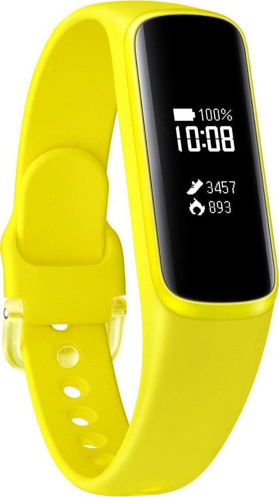 Samsung Galaxy Fit-e, Dzeltens cena un informācija | Fitnesa aproces | 220.lv