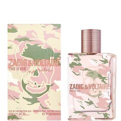 Парфюмерная вода для женщин Zadig & Voltaire This Is Her! No Rules EDP 50 мл цена и информация | Женские духи | 220.lv