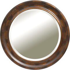 Spogulis Carpi, 92x92 cm, brūns цена и информация | Зеркала | 220.lv