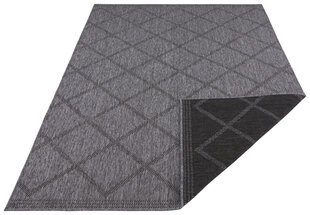 Northrugs двухсторонний ковер Twin Supreme Antracite, 80х150 см цена и информация | Ковры | 220.lv