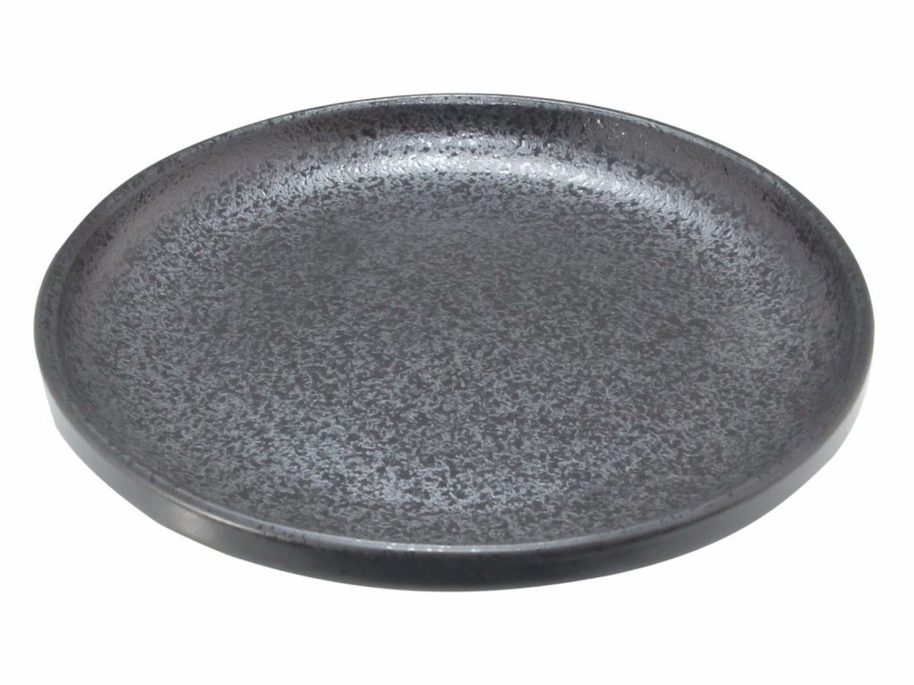 HTI keramikas paplāte Black & Dots, 18 cm цена и информация | Trauki, šķīvji, pusdienu servīzes | 220.lv