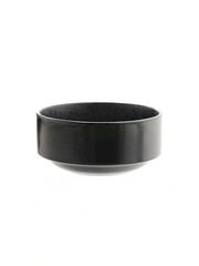 HTI keramikas bļoda Black & Dots, 15 cm cena un informācija | Trauki, šķīvji, pusdienu servīzes | 220.lv