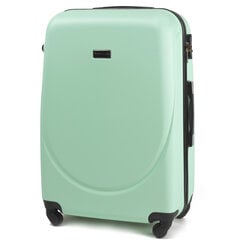 Большой чемодан Wings 310, светло-зелёный цена и информация | Чемоданы, дорожные сумки  | 220.lv