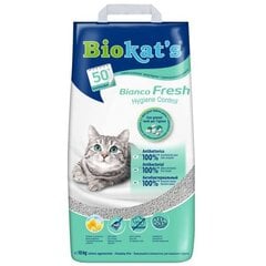 Biokat's pakaiši kaķiem Bianco Fresh Hygienic, 10 kg cena un informācija | Kaķu smiltis, pakaiši | 220.lv