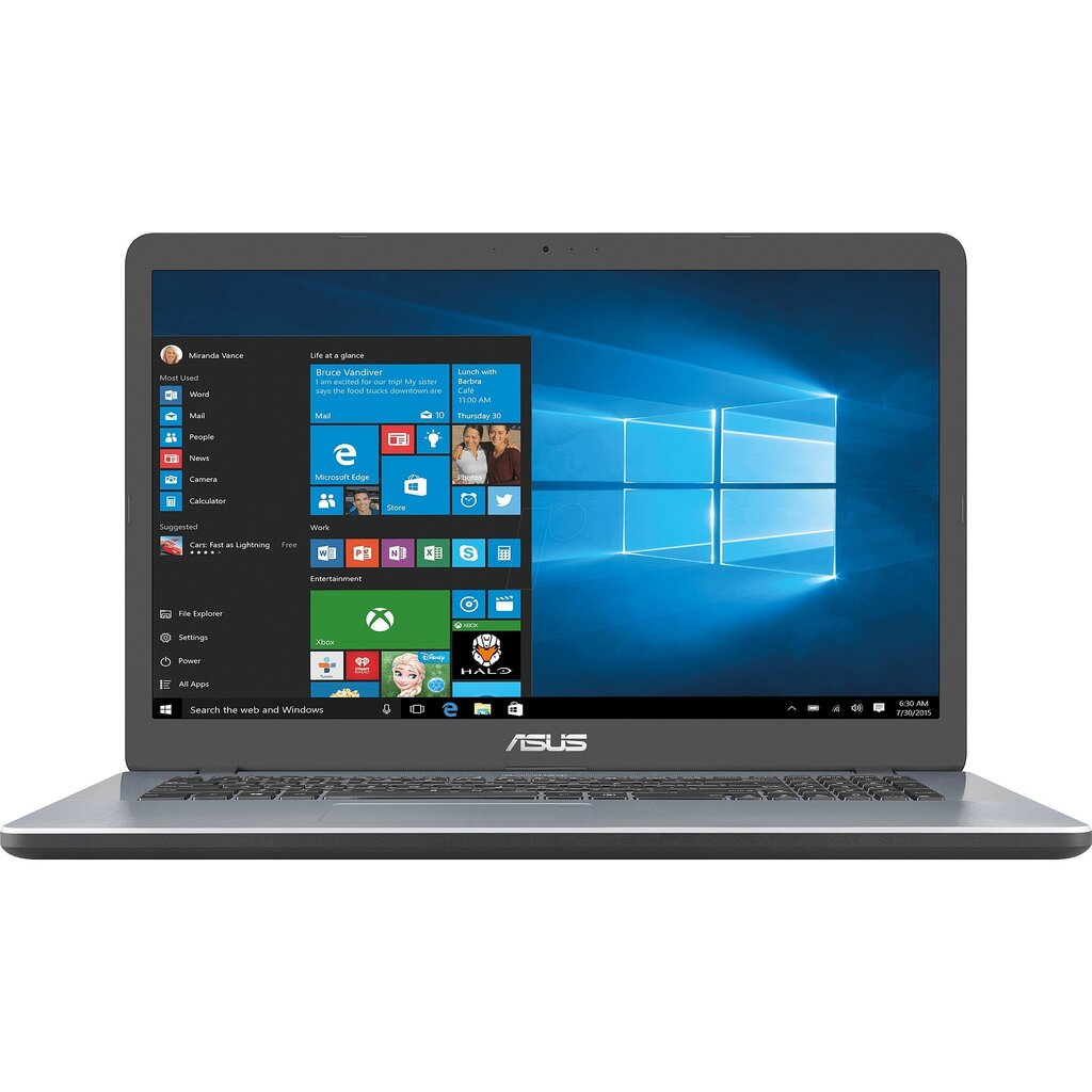 Asus VivoBook X705UA-BX774T цена и информация | Portatīvie datori | 220.lv