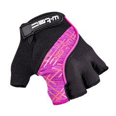Велосипедные перчатки W-TEC Karolea AMC-1022-18, черные/розовые цена и информация | Велосипедные перчатки | 220.lv