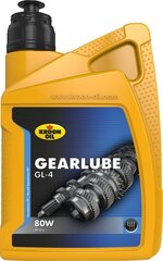 Трансмиссионное масло Kroon-Oil Gearlube GL-4 80W, 1 л цена и информация | Масла для других деталей автомобиля | 220.lv