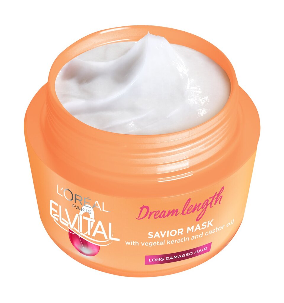 Atjaunojoša matu maska L'Oreal Paris Elvital Dream Length 300 ml cena un informācija | Matu uzlabošanai | 220.lv