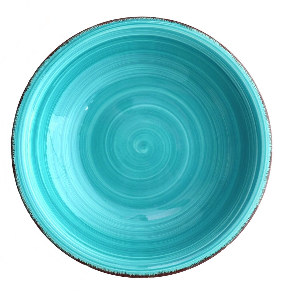 HTI keramikas zupas šķīvju komplekts Rainbow, 6 gab. cena un informācija | Trauki, šķīvji, pusdienu servīzes | 220.lv