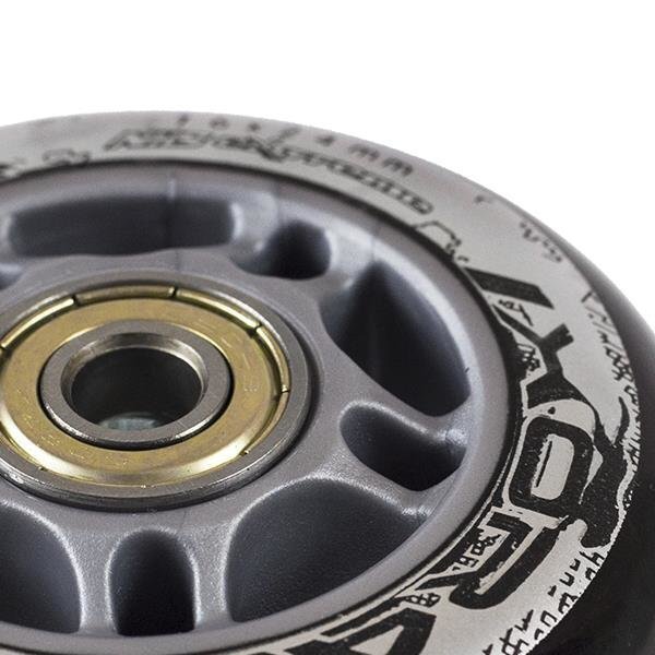 Riteņi skrituļslidām Nils Extreme ABEC 9, PU 84x24 mm/82A, 4 gab. cena un informācija | Skrituļslidas | 220.lv