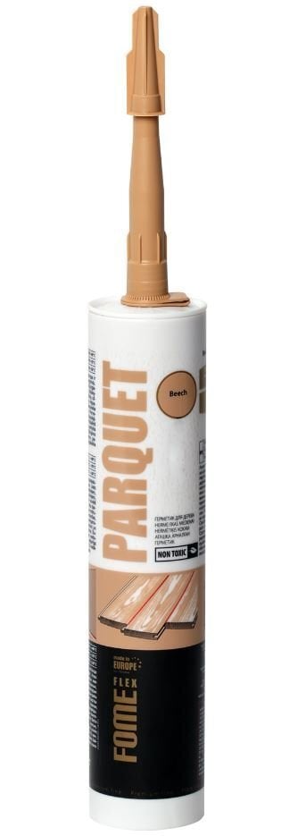 Hermētiķis koksnei Parquet Fome Flex, 300 ml, Dižskābarža krāsas цена и информация | Izolācijas materiāli | 220.lv