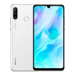 Huawei P30 Lite, 128 GB, Pearl White cena un informācija | Mobilie telefoni | 220.lv