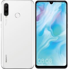 Huawei P30 Lite, 128 GB, Pearl White цена и информация | Мобильные телефоны | 220.lv