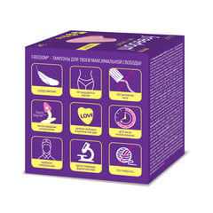 Tamponi Freedom Mini 3 gab. cena un informācija | Tamponi, higiēniskās paketes, ieliktnīši | 220.lv