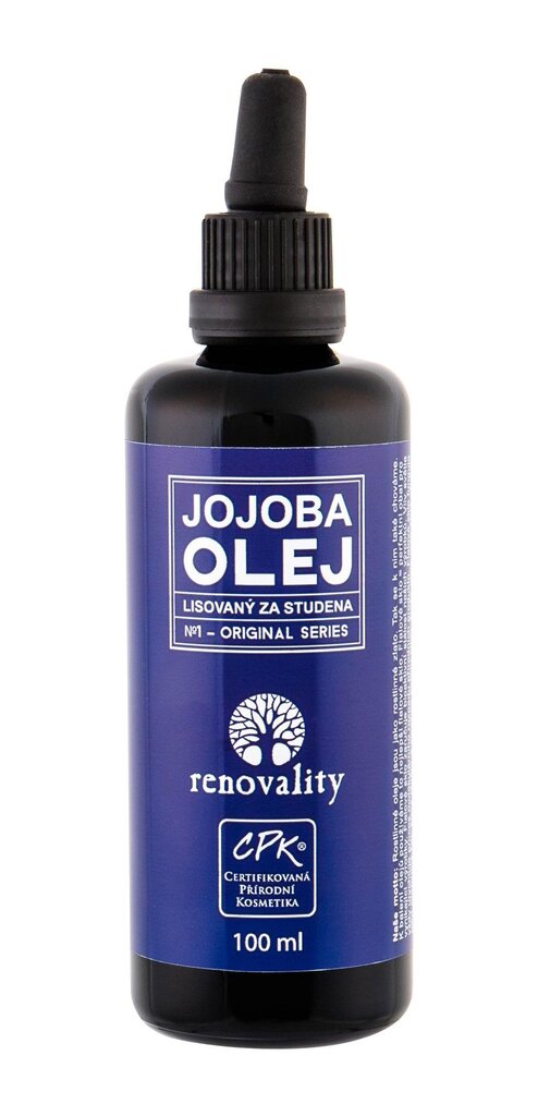 Kosmētiskā eļļa ar žožobu Renovality 100 ml cena un informācija | Ēteriskās eļļas, kosmētiskās eļļas, hidrolāti | 220.lv