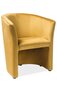 Krēsls TM-1 Velvet, dzeltens cena un informācija | Atpūtas krēsli | 220.lv