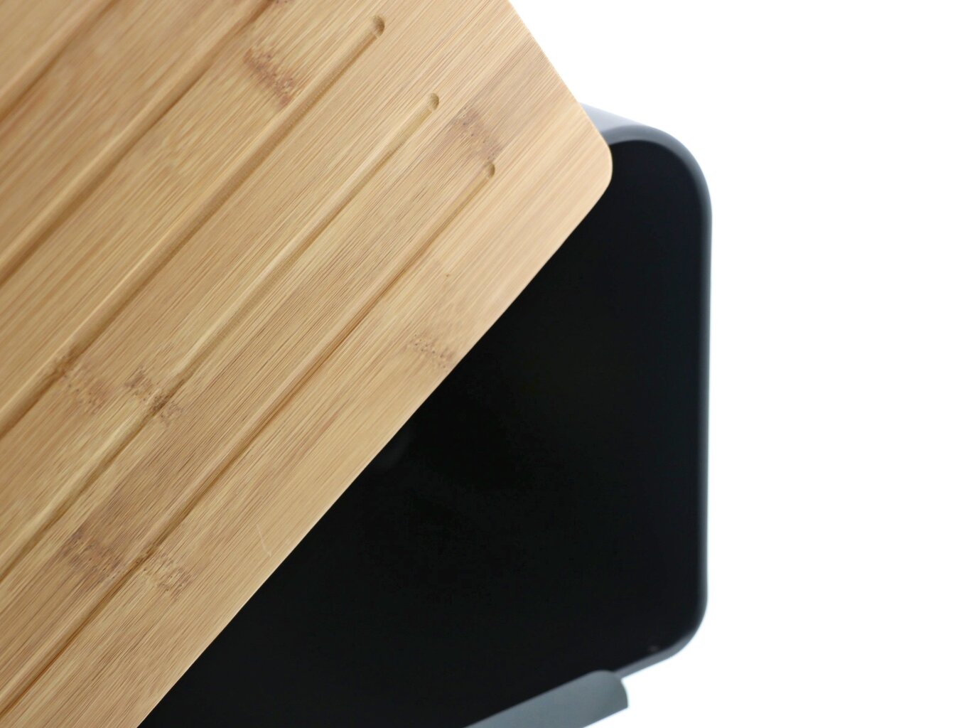 Maizes kaste ar bambusa vāku 34x21x19,5 cm cena un informācija | Virtuves piederumi | 220.lv