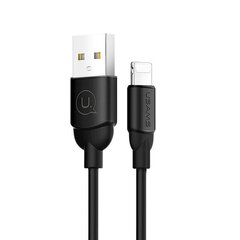 Usams SJ245USB01, USB B - Lightning 8pin, 1 m cena un informācija | Kabeļi un vadi | 220.lv