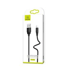 Usams SJ245USB01, USB B - Lightning 8pin, 1 м цена и информация | Кабели и провода | 220.lv