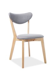 Комплект из 4-х стульев Signal Meble Brando, цвет дуба/серый цена и информация | Стулья для кухни и столовой | 220.lv