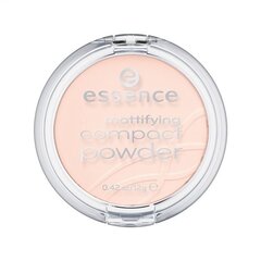 Matētu efektu piešķirošs kompaktpūderis Essence Mattifying 11 g, 11 Pastel Beige цена и информация | Пудры, базы под макияж | 220.lv