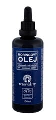 Moringa eļļa sejai un matiem Renovality 100 ml цена и информация | Кремы, лосьоны для тела | 220.lv