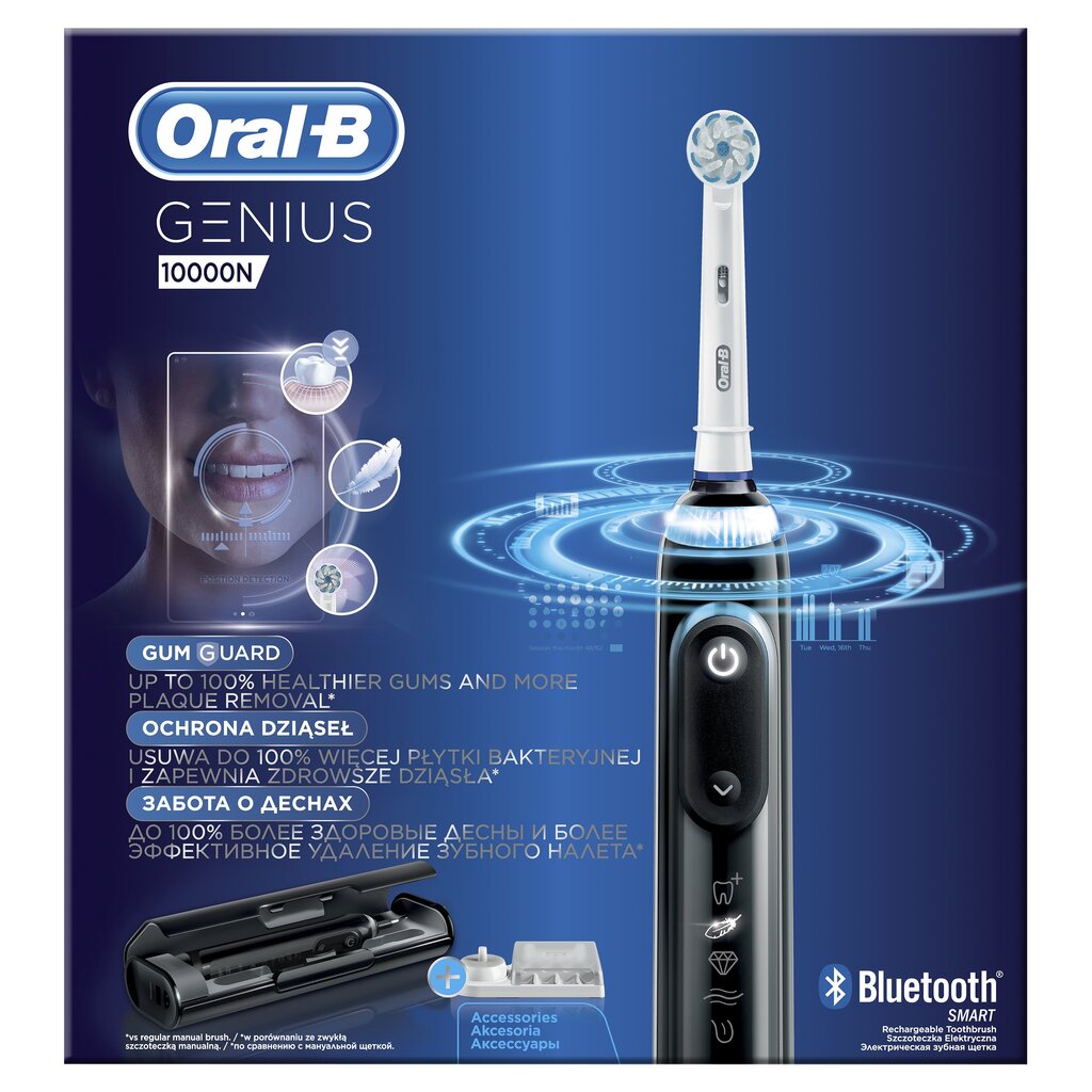 Oral-B Genius 10000N cena un informācija | Elektriskās zobu birstes | 220.lv