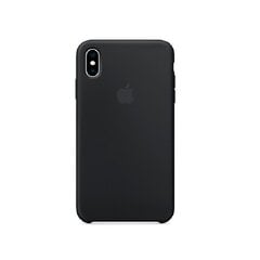 Apple Silicone Cover MRWE2ZM/A Black cena un informācija | Telefonu vāciņi, maciņi | 220.lv