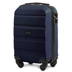 Маленький чемодан Wings AT01-XS, тёмно-синий цена и информация | Чемоданы, дорожные сумки | 220.lv