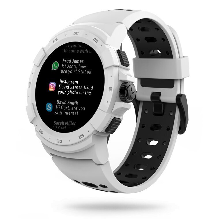 MyKronoz ZeSport2 White/Black cena un informācija | Viedpulksteņi (smartwatch) | 220.lv