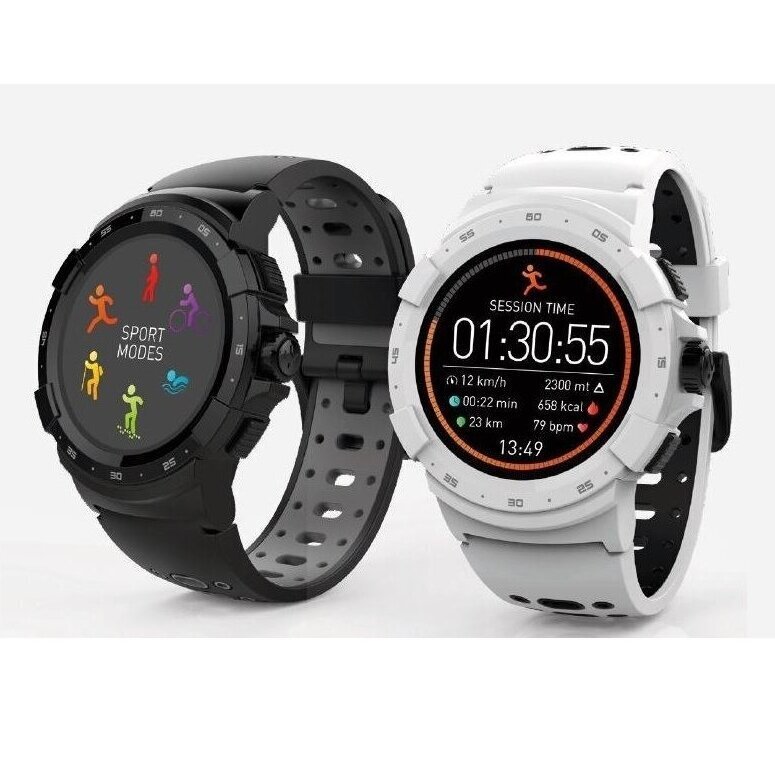 MyKronoz ZeSport2 White/Black cena un informācija | Viedpulksteņi (smartwatch) | 220.lv