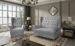 Комплект мягкой мебели Aros 2 + 1, серый