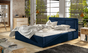 Кровать Belluno MTP, 140x200 см, синяя цена и информация | Кровати | 220.lv