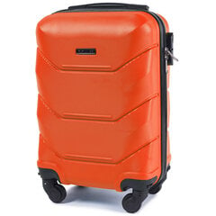 Маленький чемодан Wings Peacock XS, оранжевый цена и информация | Чемоданы, дорожные сумки  | 220.lv