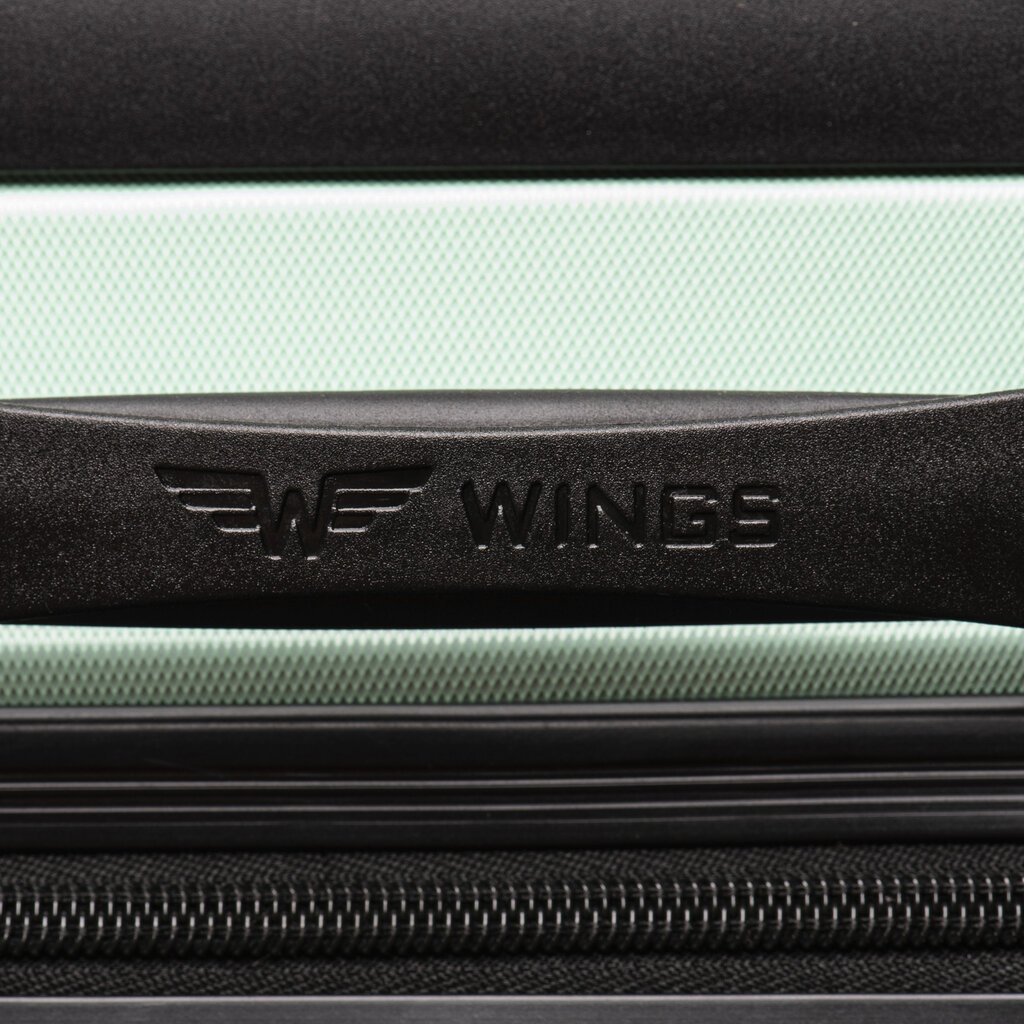 Mazs koferis Wings AT01-XS, melns cena un informācija | Koferi, ceļojumu somas | 220.lv