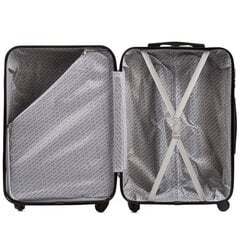 Маленький чемодан Wings AT01-XS, оранжевый цена и информация | Чемоданы, дорожные сумки  | 220.lv