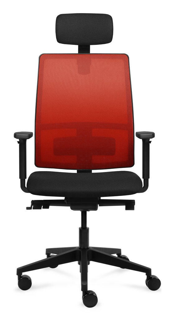 Biroja krēsls Tronhill Work, sarkans/melns cena un informācija | Biroja krēsli | 220.lv
